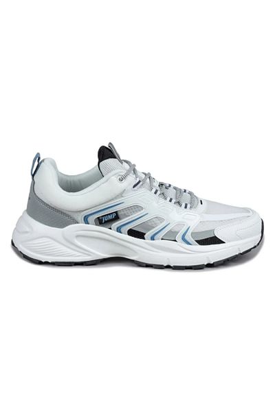 Jump Ανδρικά Λευκά 29728 Merdane F Casual Παπούτσια Ja 129728121 πόδι