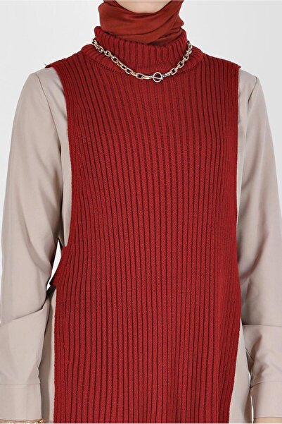 Alvina FISHER COLLAR SELF PATTERNED TRICOT TUNIC 42059