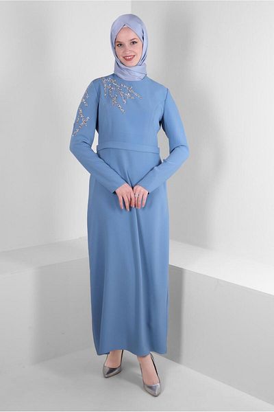 Alvina ROCHIE TĂIATĂ DREPTĂ BRODATĂ CU PIATRĂ 43520