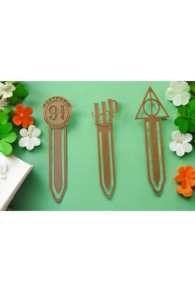 Uzman3D Harry Potter Bookends Set