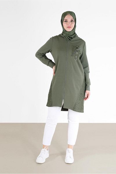 Alvina Embroidery Tunic with Eye Detail 42440