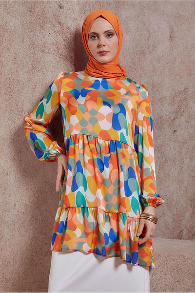Alvina PATTERNED TUNIC 44544