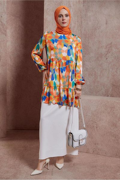 Alvina PATTERNED TUNIC 44544