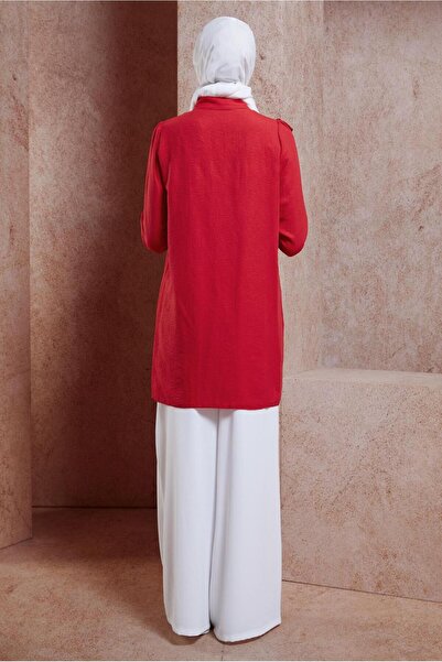 Alvina Tunic 44585 - Ruffle Detailed