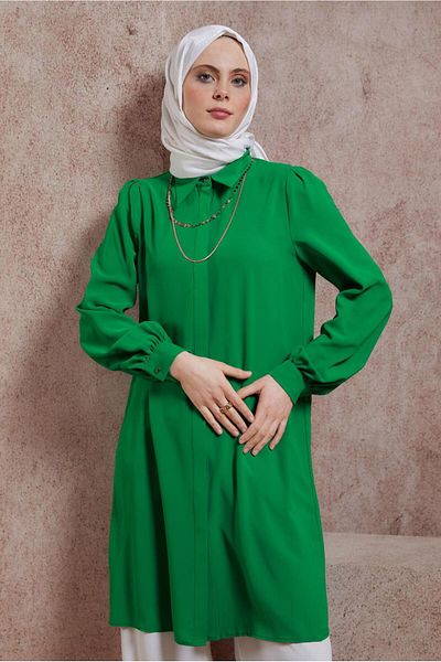 Alvina SHIRT COLLAR TUNIC 44448