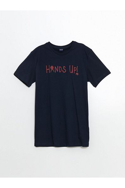 LC Waikiki New Season Crew Neck Boy's T-Shirt - S5Iu64Z4