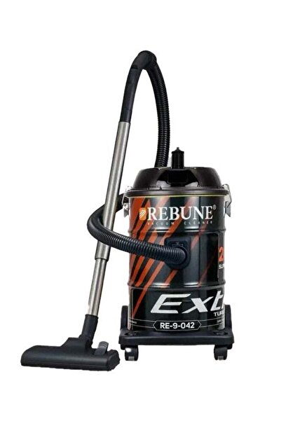 rebune ريبون مكنسة كهربائية برميلية ، سعة 21 لترًا، 2000 وات، RE-9-042، أسود ...