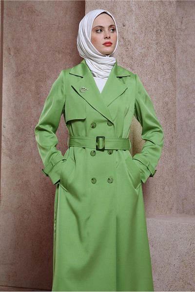 Alvina BELTED TRENCH COAT 10863
