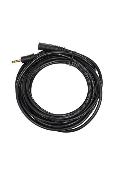 Generic كابل تمديد AUX - جولد جاك - 5 أمتار