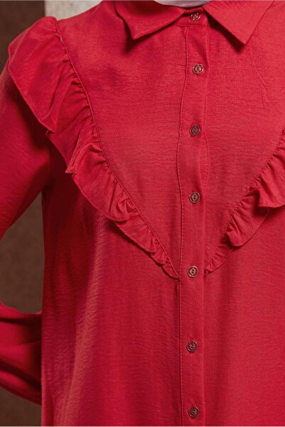 Alvina Tunic 44585 - Ruffle Detailed