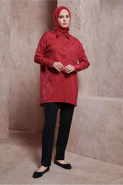 Alvina SATIN SHIRT TUNIC 44421