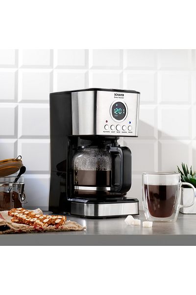 Schafer Brew Master Filter Coffee Machine-Inox