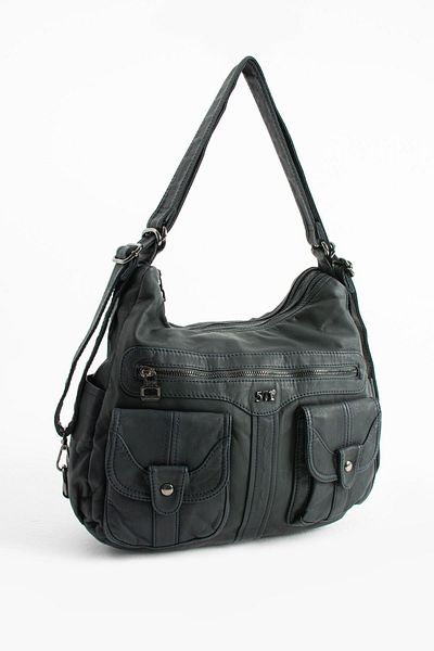 yuzuco Rucsac din piele artificială albastru (model: 571-13-10B)
