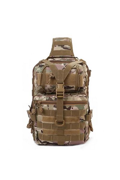 Cantayurdu TK1002 Model Tactical Bodybag - 20LT Camouflage Crossbody Τσάντα