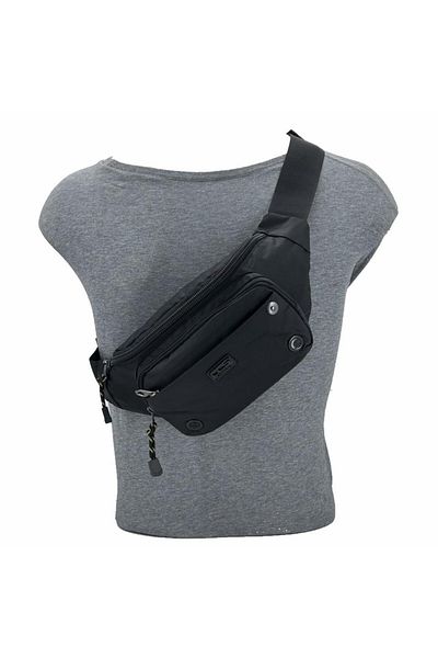ÇÇS Ççs London 3188 Daily Waist Bag Black
