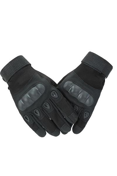 Cantayurdu Πλήρους μήκους Cay227 L Size Protection Tactical Gloves Μαύρο
