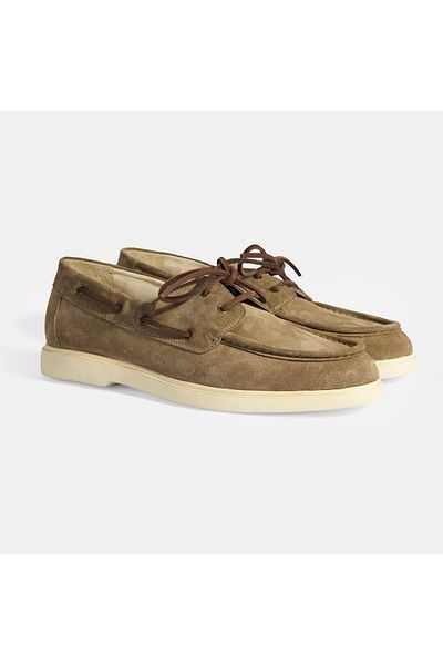 Desa Ανδρικά Suede Casual Lace-up Casual παπούτσια Mink