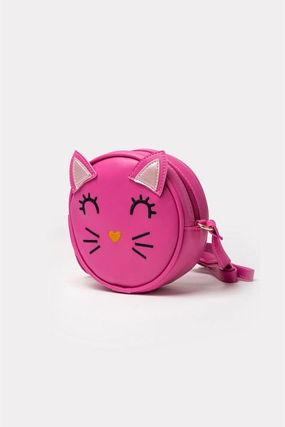 ICONE BAG Geantă rotundă pentru fete Geantă artificială pentru fete