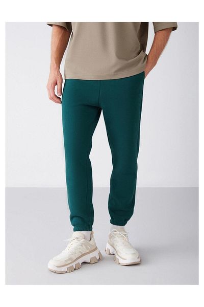 UYN SPORT Men's Green Jogger Leg Sport Sweatpants