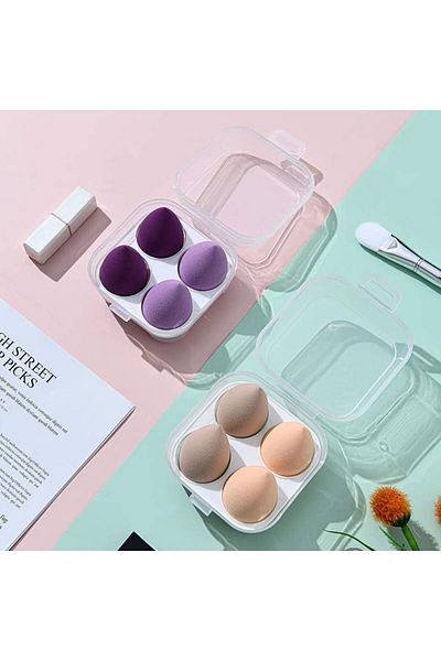 Buy and Bill Beauty Blender Complexion Sponge Assorted color Pack of 4