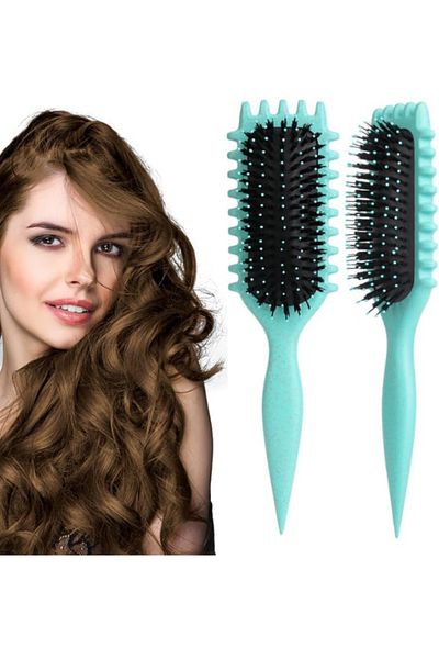Buy and Bill Bounce Curl Define Styling Brush -Premium Curly Hair Brush, Wet & Dry Detangler, Essential Tool
