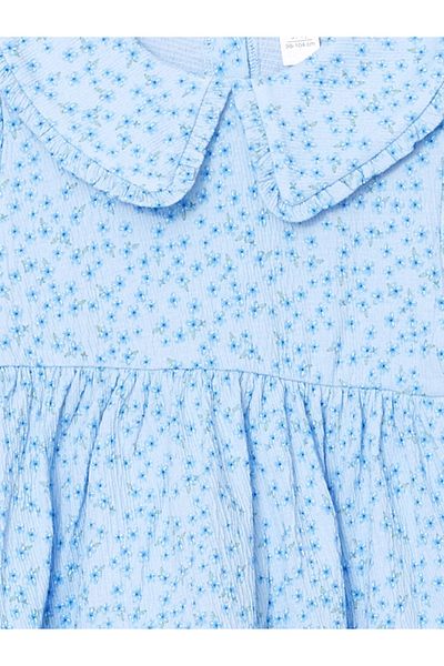 LC Waikiki Rochie pentru fetiță cu guler pentru bebeluș roz LCW Kids