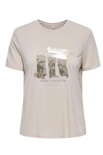 ONLY Γυναικείο μπλουζάκι για το Onlfree Lifec Reg S'/S Leaf Top