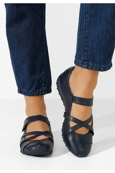 B T Shoes Balerini sport Espada albastri