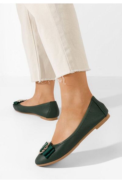 B T Shoes Balerini dama Trisha verde