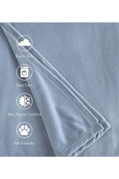 smart home Light Velvet Blanket Lightweight Warm Blanket In Large Size 950 Gm Extra Super Soft, 220x200cm