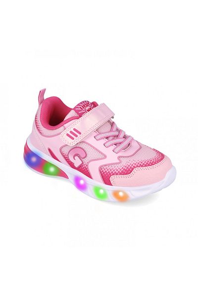 Garvalin Sneakers with lights Garvalin 252828, pink Size: 33