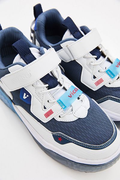 Vicco Aidos Lightweight Boy's Navy Blue Sports Shoes