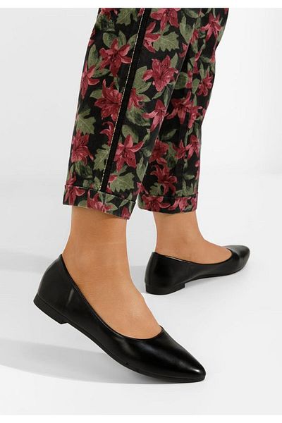 B T Shoes Balerini dama Genevieve negri