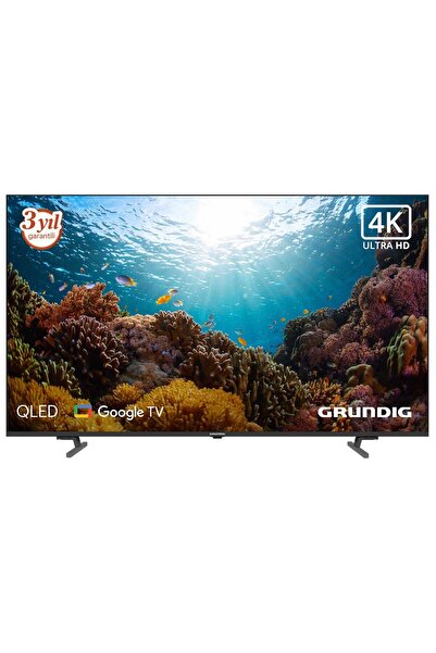 Grundig 75GJQ9200 75inc 189 cm 4K UHD Google Smart QLED TV,Uydu Alıcılı