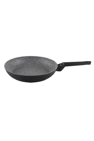 Zilan Tigaie aluminiu Zilan ZLN-3314, Interior granit, Inductie, Diametru 28 cm, Maner soft touch