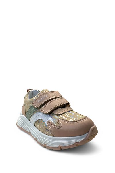 Tuğba Ortopedi 2091 Pantofi ortopedici 100% piele naturală pentru fete preșcolare cu pulbere