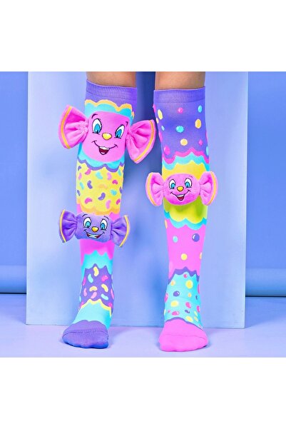 MADMIA Madmia πολύχρωμες μακριές κάλτσες για κορίτσια Jolly lolly 3-5 ετών