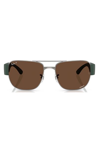 Ray-Ban Rb3756Ch 004/an 56 Polarized Chromance Men's Sunglasses