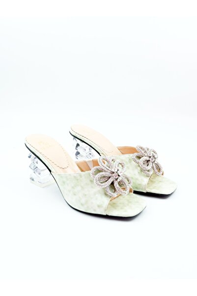 Tenau Papuci de damă din piele naturală