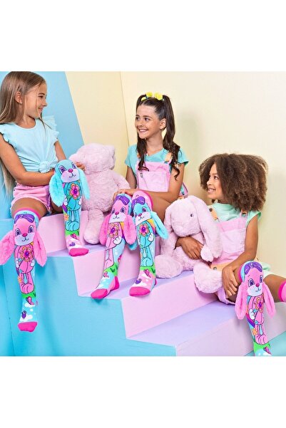 MADMIA Дълги цветни чорапи Madmia за момичета Hunny Bunny 6-99 години