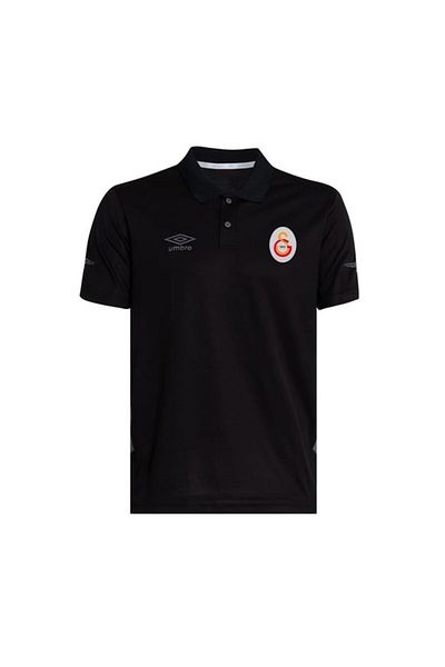 Galatasaray تي شيرت بولو أسود مرخص