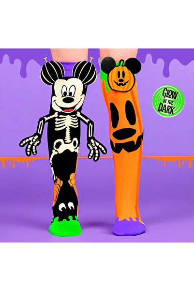 MADMIA Șosete lungi colorate Madmia unisex fantasy Mickey Glow 6-99 ani