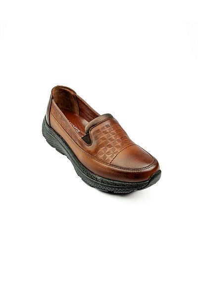 MARİOTTO Father 038 Mariotto Tan Leather Casual Women's Shoes