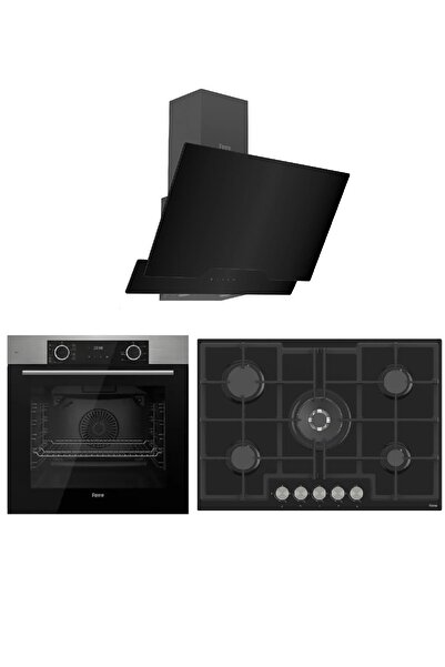 Ferre FRYART HAVA FRİTOZÜ SİYAH ANKASTRE SET (XE63MI+ED035+D063)
