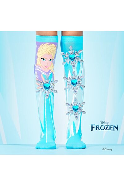 MADMIA Șosete lungi colorate Madmia pentru fete fantasy Frozen 3-5 ani