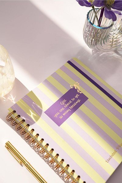 Matt Notebook Indefinite Planner Square Agenda
