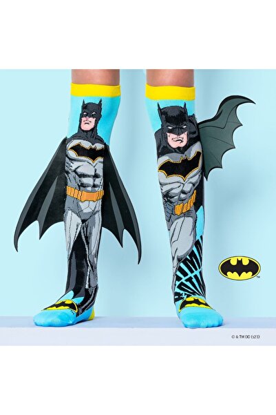 MADMIA Șosete lungi colorate unisex Batman 6-99 ani