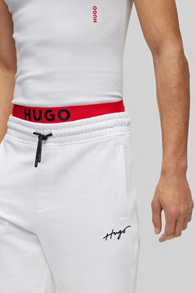 HUGO Logolu Belden Bağlamalı Relaxed Fit Cepli Short Erkek Short 50486438 100