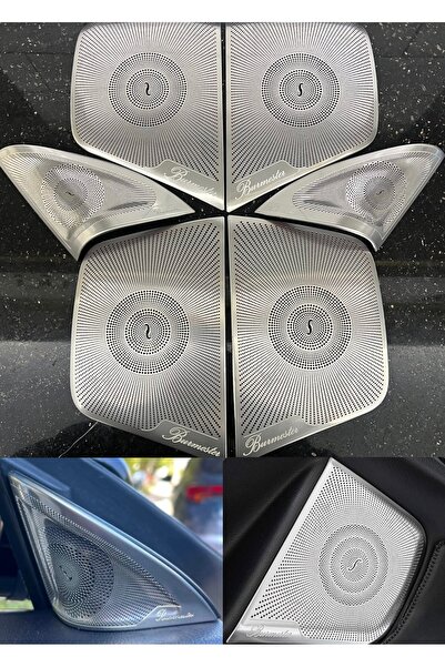 kaytaz MERCEDES W176 A SERİSİ BURMESTER HOPARLÖR KAPAK 6 PARÇA KENDİNDEN YAPI...