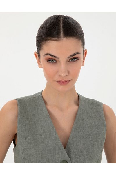Pierre Cardin Khaki Vest 50306488 -Vr027